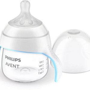 Philips Avent Natural Response mācību krūzīte 150 ml, vidējas plūsmasknupītis 4m+, SCF263/61