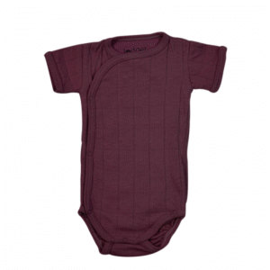 Lodger Romper Solid kokvilnas bodijs ar īsām piedurknēm, Nocture,RFS077_68 - Image 1