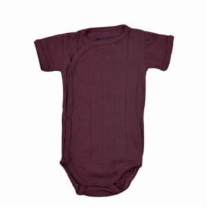 Lodger Romper Solid kokvilnas bodijs ar īsām piedurknēm, Nocture,RFS077_62 - Image 1