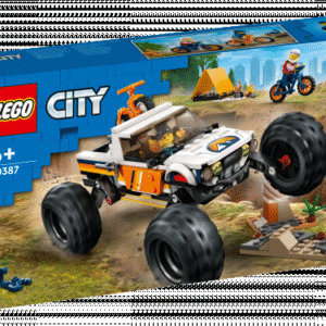 LEGO City Piedzīvojumi ar 4x4 bezceļu auto 60387 - Image 1