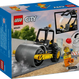 LEGO CITY Būvlaukuma tvaika veltnis 60401 - Image 1