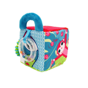 LUDI Attīstošā rotaļlieta mazuļiem - kubs, Jungle