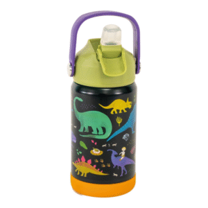 FLOSS&ROCK ūdens pudele, Dinozaurs , 400ml, - Image 1