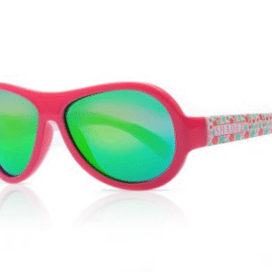 SHADEZ Designer Leaf Print Pink Junior bērnu saulesbrilles, 3-7 gadi,SHZ51