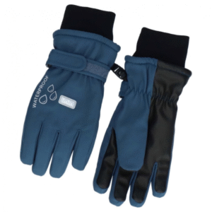 TUTU Mitrumizturīgi ziemas pirkstaini cimdi bērniem, tumši zili - Image 1