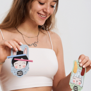 Cuty Clips matu sprādzes Moon Rabbit  No 4, 2gb