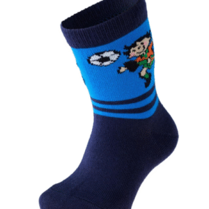 Zēnu zeķes Friends ar futbolistu, navy