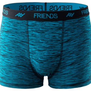 Zēnu bokseršorti FRIENDS bez sānu vīlēm, petrol blue