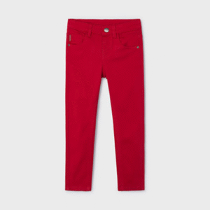 MAYORAL Sarkanas bikses Slim Fit zēniem, Basic