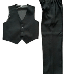 EXCLUSIVE Melna zēnu veste un bikses