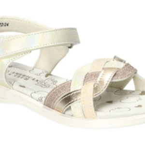 American Club zeltītas sandales meitenēm, XD 122/24 - Image 1