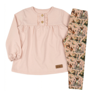 ATUT Meiteņu komplekts ar legingiem Stirniņa, 2 daļas - Image 1