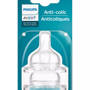 Philips Avent Pretkoliku barošanas pudeļu silikona knupīši, vidēja plūsma, 3M+, (2 gab), SCY763/02 - Image 4