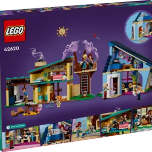 LEGO Friends Olija un Peislijas ģimenes mājas 42620 - Image 6
