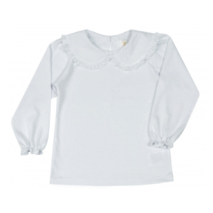 ATUT Blūzīte trikotāžas blūzīte ar garām piedurknēm un dekoratīvuapkaklīti, 0599