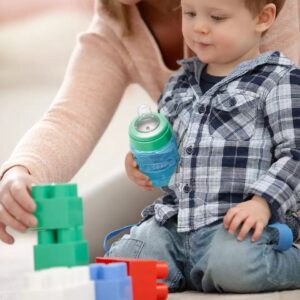 Philips Avent Easy Sip mācību krūzīte, 9M+, 260ml, silikona snīpis, zila, SCF553/05 - Image 2