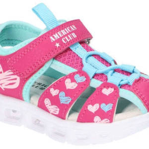 American Club rozā sandales ar LED gaismiņām meitenēm, RL 113/23 - Image 1