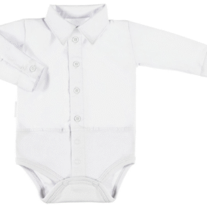 EEVI Svētku krekls-bodijs zēniem, balts - Image 1