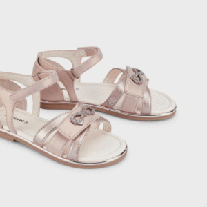 MAYORAL Zeltītas meiteņu sandales ar dekoru - Image 1