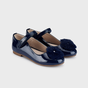 MAYORAL Tumši zilas lakādas kurpes meitenei Mary Jane - Image 1