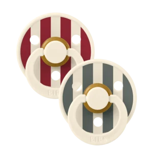 BIBS STUDIO Color lateksa māneklis, 2gab. komplekts zīdaiņiem