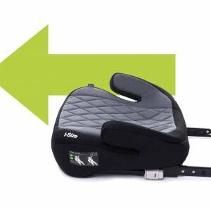 4BABY Auto paliktnis HI-FIX i-SIZE (125–150 cm, 22–36 kg), Graphite - Image 3