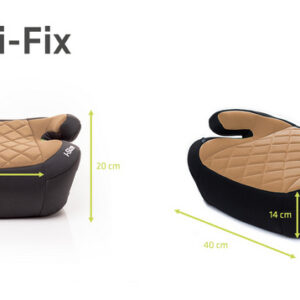 4 BABY Auto Paliktnis HI-FIX i-SIZE (22–36 kg, 125–150 cm) – Mokka - Image 6
