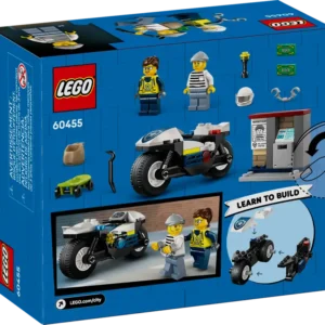 LEGO City Pakaļdzīšanās ar policijas motociklu 60455 - Image 5