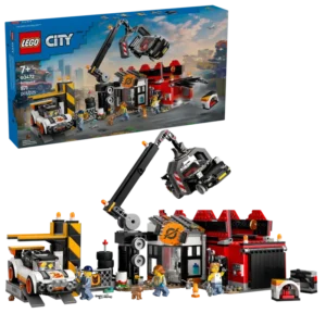 LEGO City Metāllūžņu laukums ar auto 60472