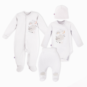 EEVI Pirmais komplekts  mazuļiem MELLOW, white