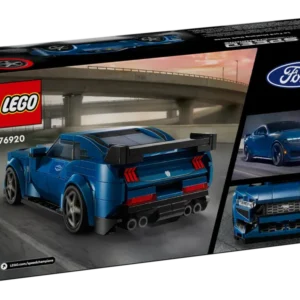 LEGO Speed Champions Ford Mustang Dark Horse sporta auto 76920 - Image 4