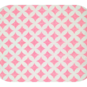 EGA Kokvilnas marles autiņš 60x80cm, Maroko, rozā - Image 1