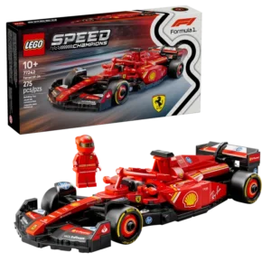 LEGO Speed Champions Ferrari SF-24 F1® sacīkšu auto 77242 - Image 1