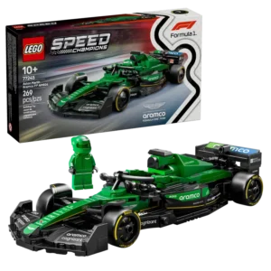 LEGO Speed Champions Aston Martin Aramco F1® AMR24 sacīkšu auto 77245 - Image 1