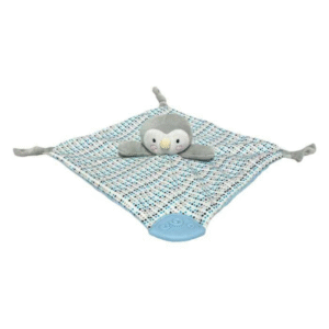 TULILO Attīstoša mīļmantiņa PENGUIN, mint, 25cm - Image 1