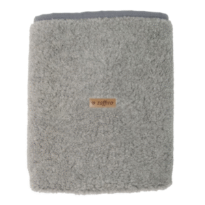 Zaffiro Vilnas sedziņa zīdainim, 75x100cm, pelēka - Image 1