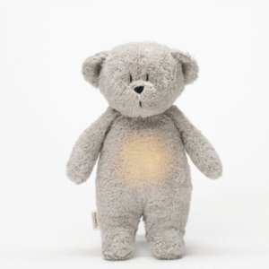 MOONIE Organic nomierinošs lācītis, Grey, 0+mēn - Image 1