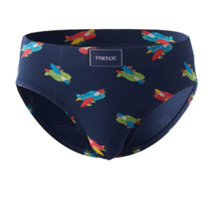 Zēnu biksītes FRIENDS ar lidmašīnām, dark navy