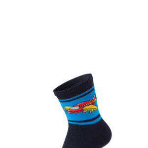 Zēnu zeķes Friends ar lidmašīnu, navy