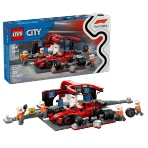 LEGO City F1® pitstops un autotehniķi ar Ferrari auto 60443 - Image 1