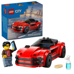 LEGO City Sarkans sporta auto 60448 - Image 1