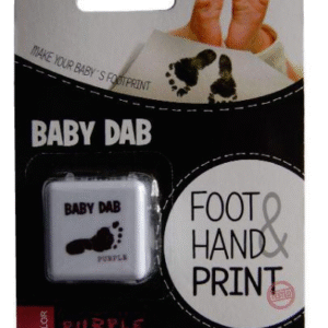 Baby Dab krāsa mazuļa pēdiņas/rociņas nospieduma izveidošanai,Purple