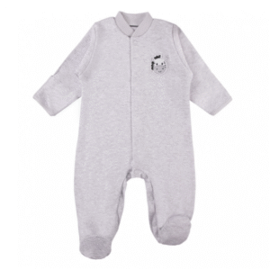 EEVI romperītis jaundzimušajam ar mazu svaru Baby Love, pelēks
