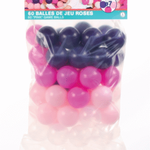 LUDI Baseina bumbiņas, Rozā, 60gb