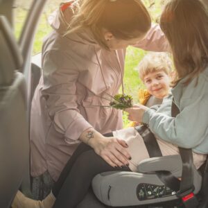 PETITE&MARS Autopaliktnis Optimus Pro i-Size Black Air 125 - 150 cm(22-36 kg) - Image 3