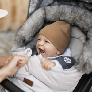 PETITE&MARS Silts, mitrumizturīgs ratu guļammaiss, ARCTIC 4in1, Pastel Peach - Image 2