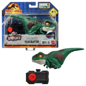 Jurassic World Dinosaura figūra - VELOCIRAPTOR - Click Tracker - Image 1