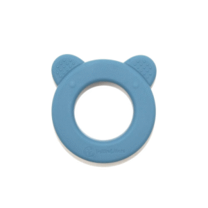 PETITE&MARS Silikona zobgrauzis/grabulis - Lācītis, 713816, Petrol Blue - Image 1