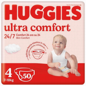 Huggies Ultra Comfort JP autiņbiksītes 4 izm. 50gb. 7-18 kg - Image 1