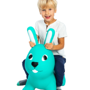 JUMPY Lēkājamais dzīvnieks - Zaķēns, zaļa - Image 1